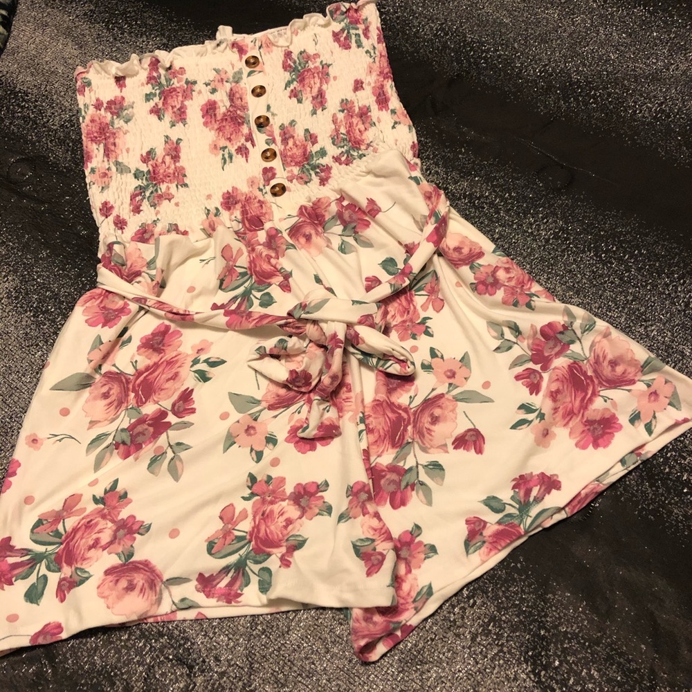 Floral romper